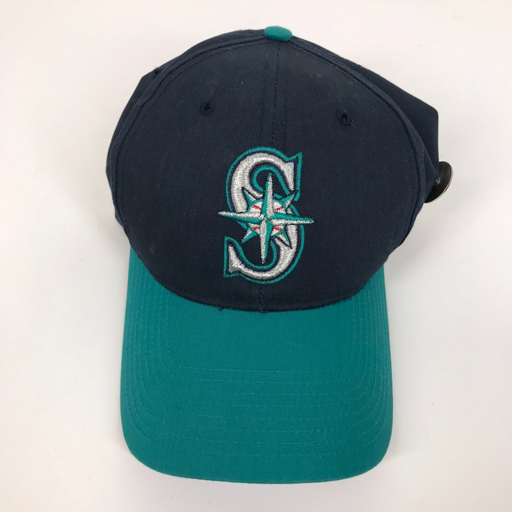 Vintage Navy and Teal Baseball Cap